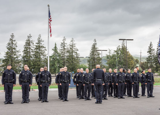 Academy parade