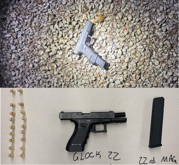 Gun from Gang Shooting in Complex