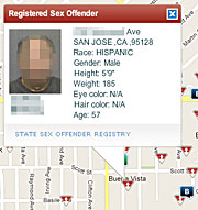 sex offender page example pictures